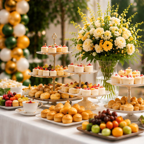 Tiệc TeaBreak Khai Trương