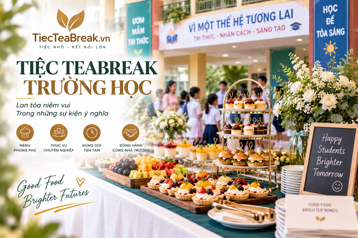 Tiệc Teabreak trường học