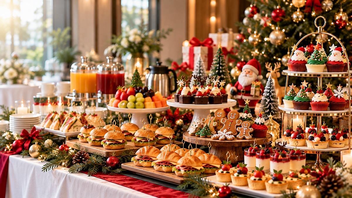 Tiệc teabreak noel