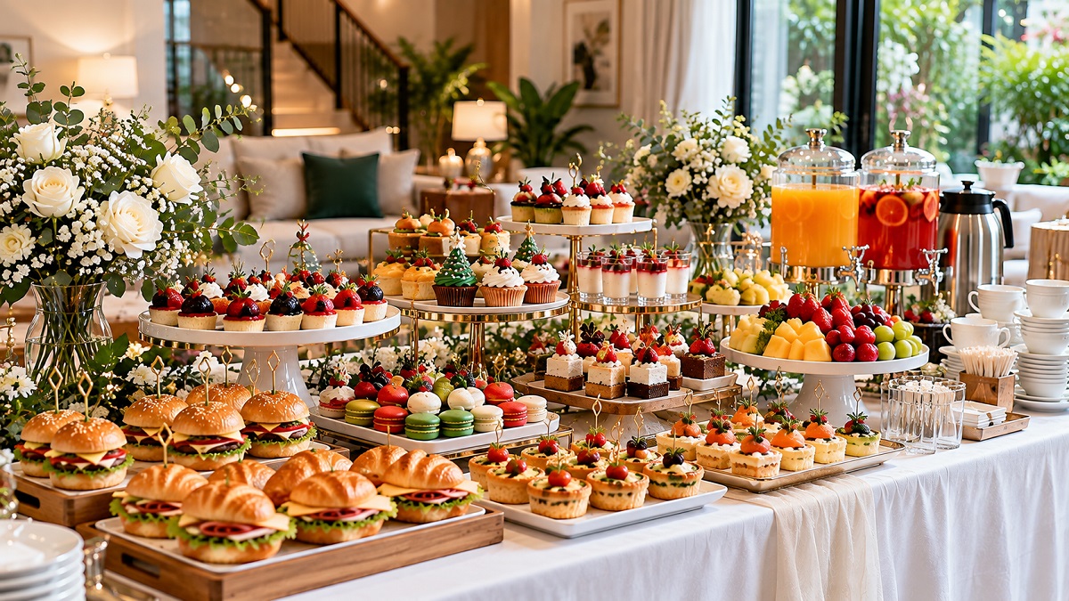 Tiệc Teabreak tại nhà